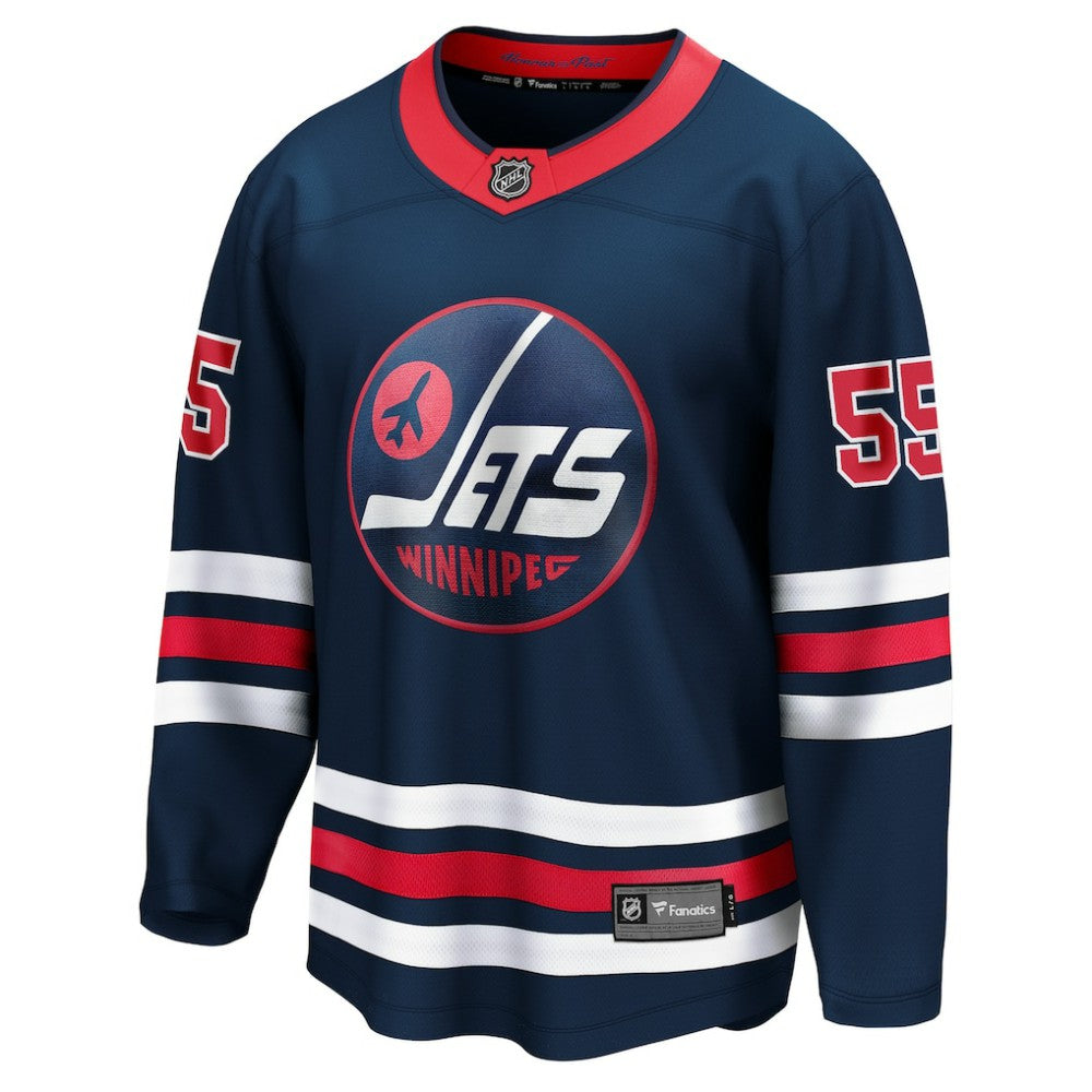 Mark Scheifele Winnipeg Jets Fanatics Breakaway Jersey - Navy - NHL 4194299