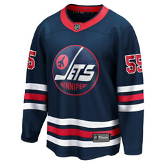 Mark Scheifele Winnipeg Jets Fanatics Breakaway Jersey - Navy - NHL 4194299