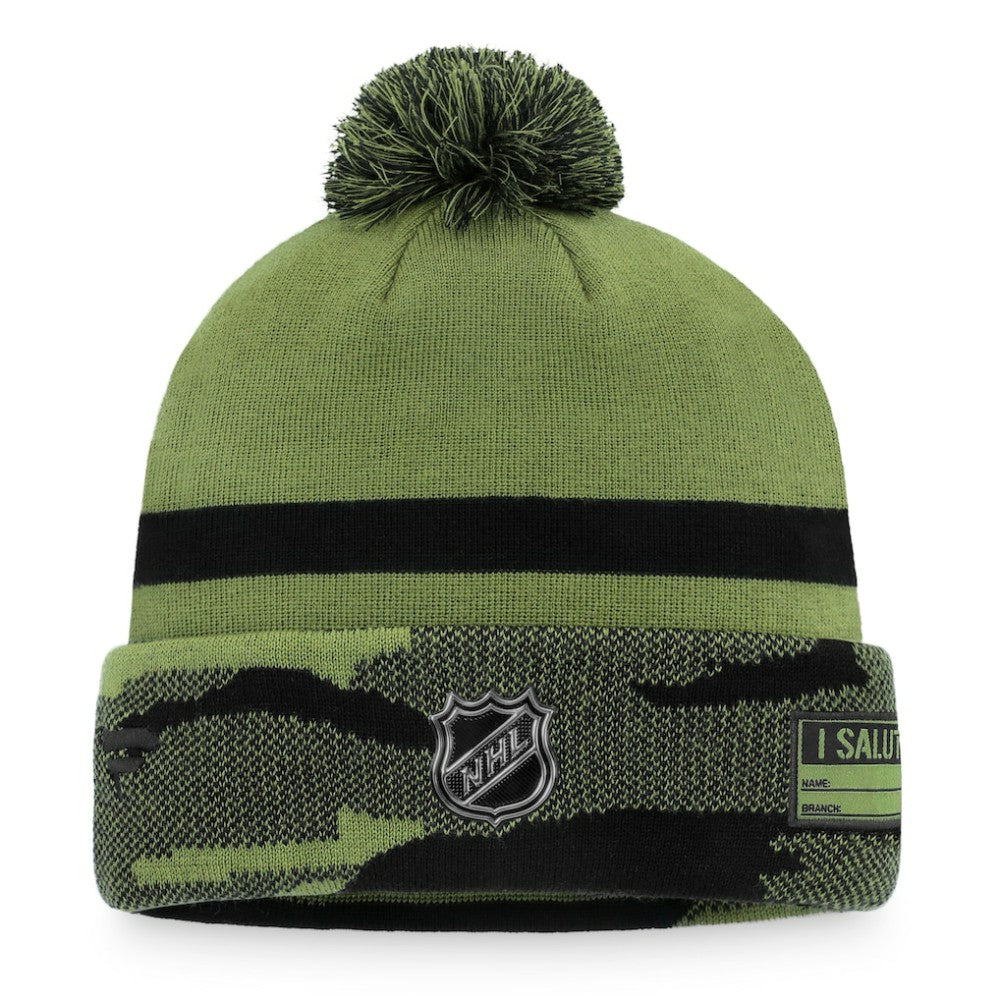 Ottawa Senators Fanatics Military Appreciation Cuffed Knit Hat with Pom - Camo - NHL 4196059
