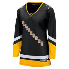 Pittsburgh Penguins Fanatics Women's Alternate Breakaway Jersey - Black - NHL 4196460