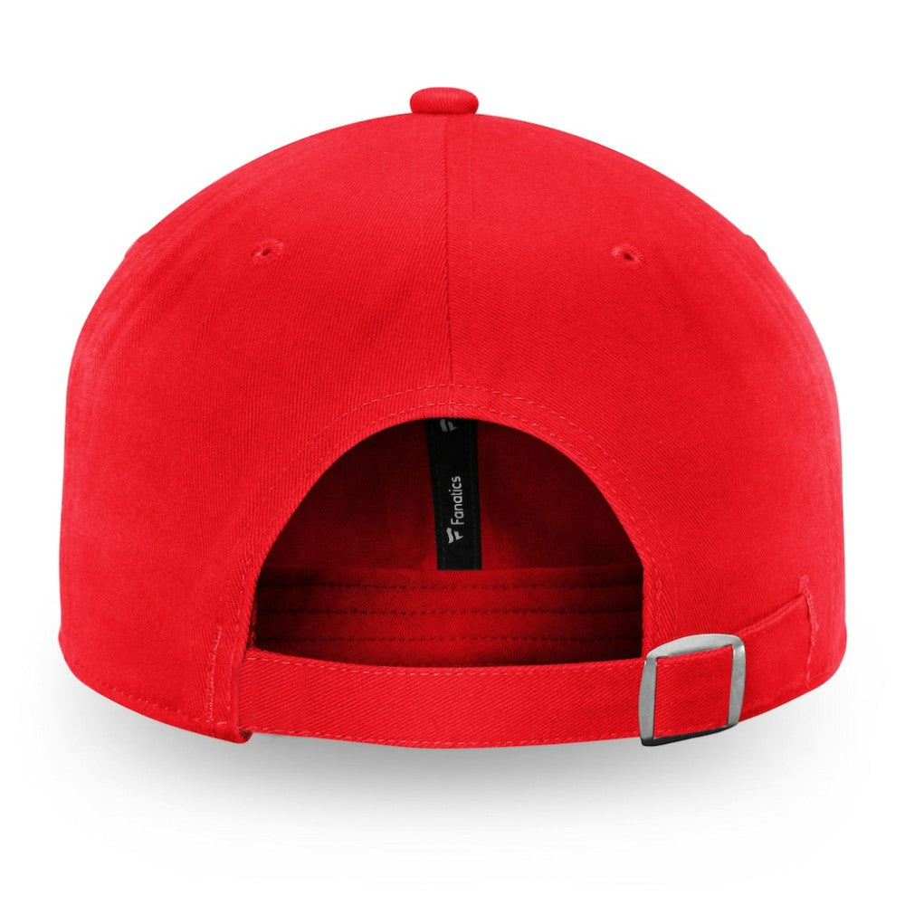 Detroit Red Wings Fanatics Core Primary Logo Adjustable Hat - Red - NHL 4197534