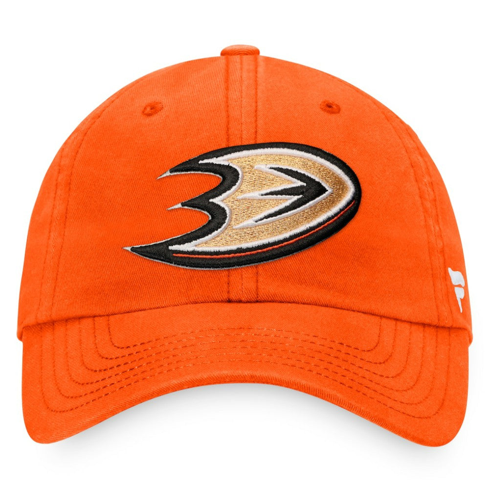 Anaheim Ducks Fanatics Core Primary Logo Adjustable Hat - Orange - NHL 4197599