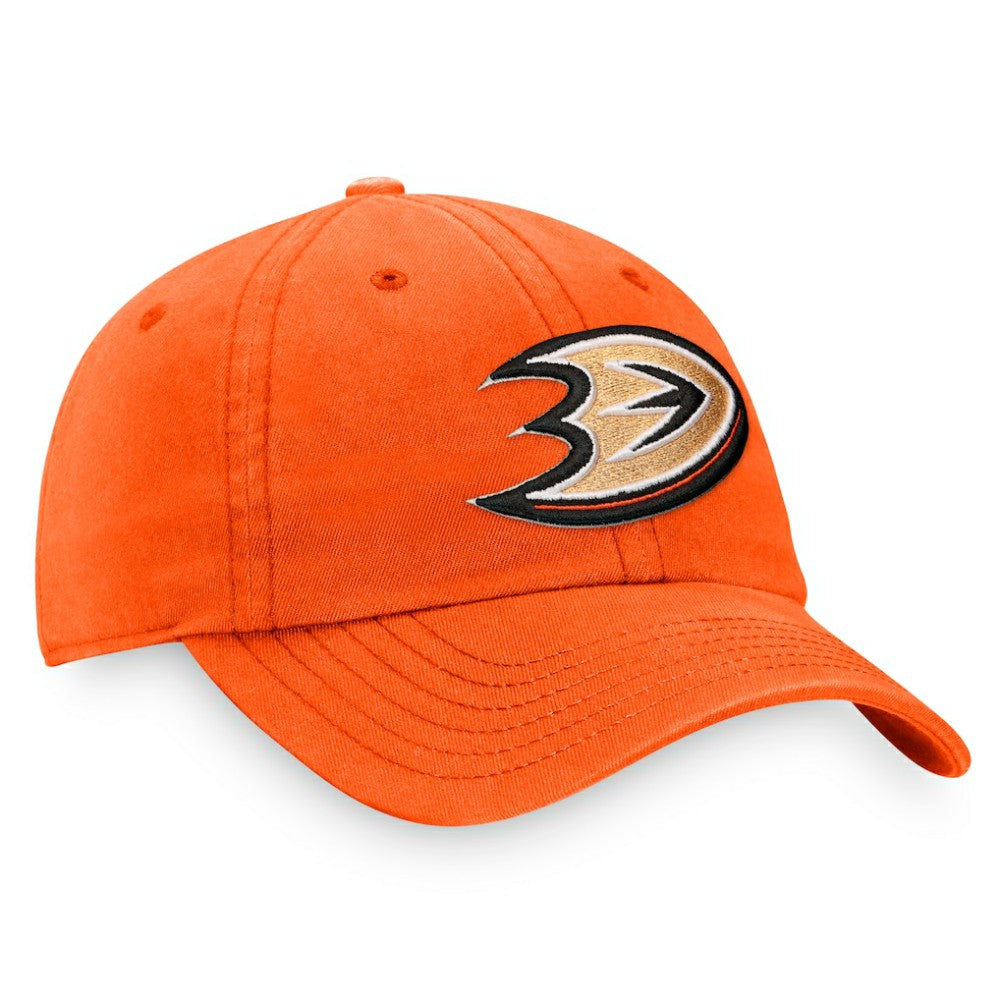 Anaheim Ducks Fanatics Core Primary Logo Adjustable Hat - Orange - NHL 4197599