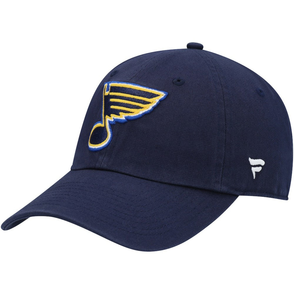 St. Louis Blues Fanatics Core Primary Logo Adjustable Hat - Navy - NHL 4197603