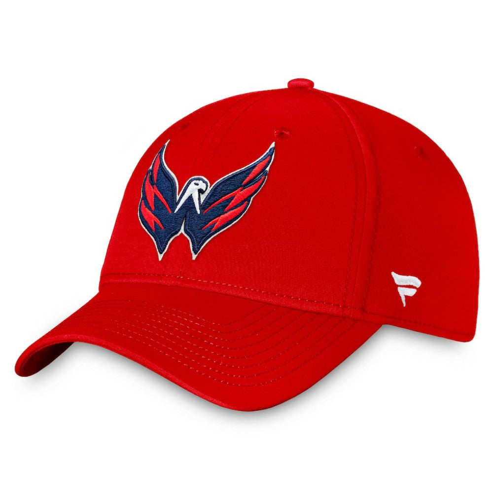 Washington Capitals Fanatics Core Primary Logo Flex Hat - Red - NHL 4197815