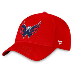 Washington Capitals Fanatics Core Primary Logo Flex Hat - Red - NHL 4197815