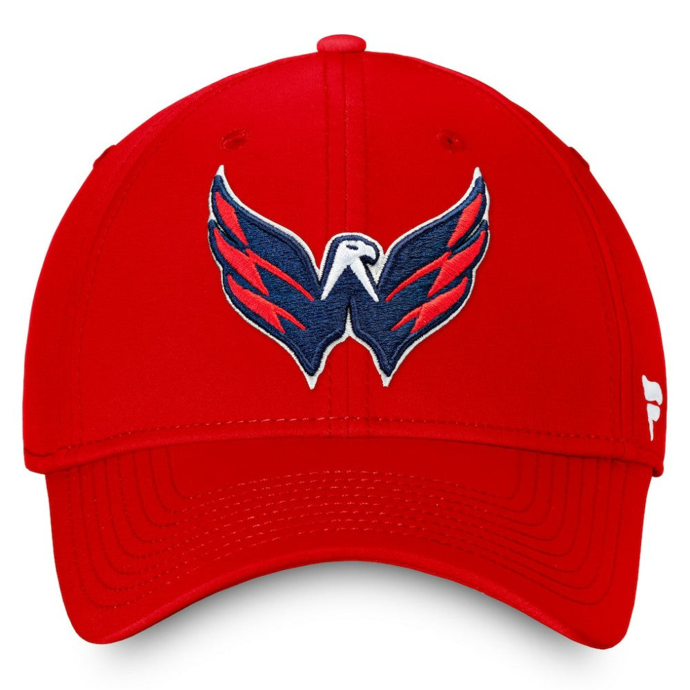 Washington Capitals Fanatics Core Primary Logo Flex Hat - Red - NHL 4197815