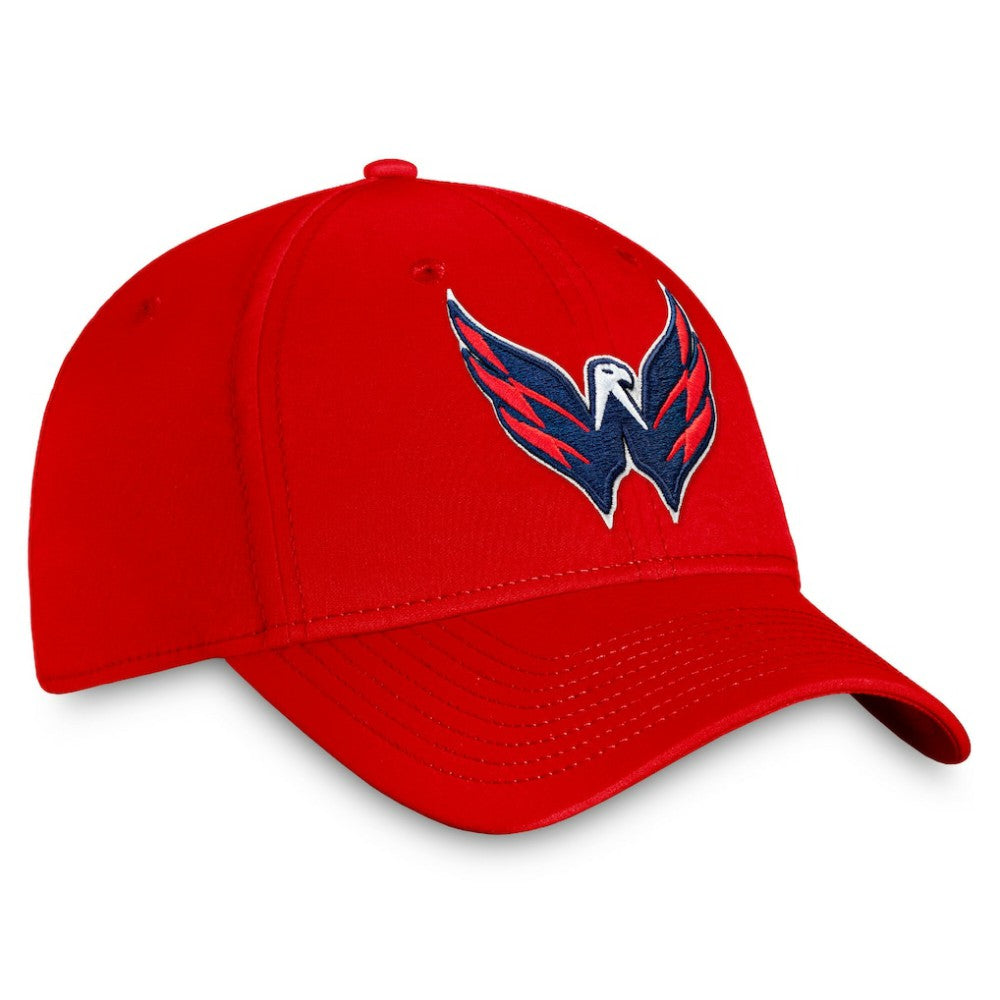 Washington Capitals Fanatics Core Primary Logo Flex Hat - Red - NHL 4197815