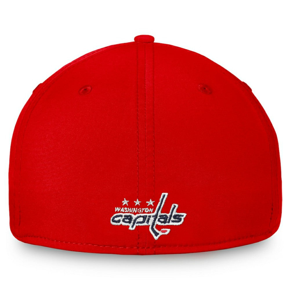Washington Capitals Fanatics Core Primary Logo Flex Hat - Red - NHL 4197815
