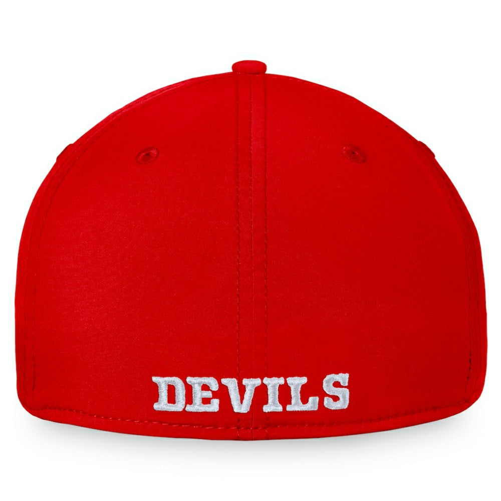 New Jersey Devils Fanatics Core Primary Logo Flex Hat - Red - NHL 4197818