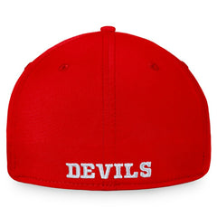New Jersey Devils Fanatics Core Primary Logo Flex Hat - Red - NHL 4197818