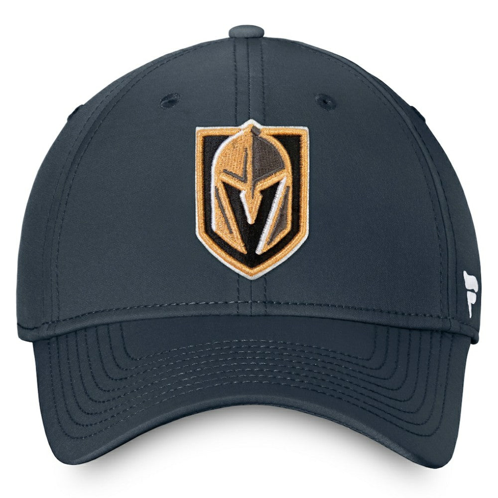 Vegas Golden Knights Fanatics Core Primary Logo Flex Hat - Charcoal - NHL 4197904