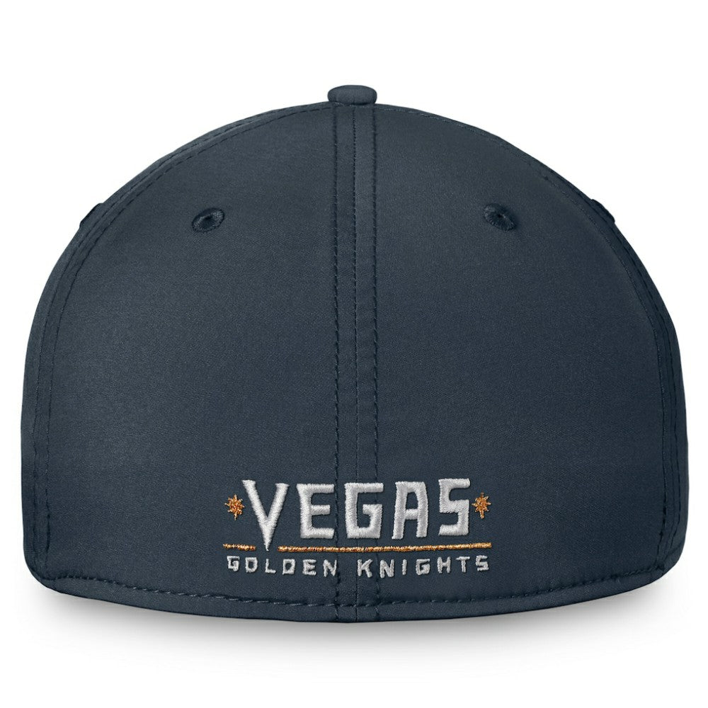 Vegas Golden Knights Fanatics Core Primary Logo Flex Hat - Charcoal - NHL 4197904