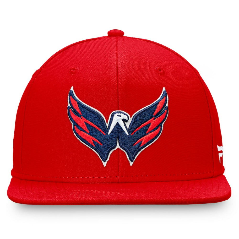 Washington Capitals Fanatics Primary Logo Snapback Hat - Red - NHL 4197920