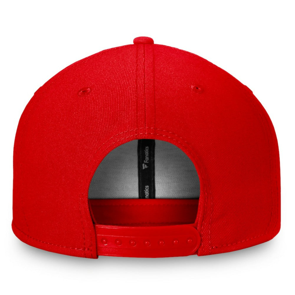 Washington Capitals Fanatics Primary Logo Snapback Hat - Red - NHL 4197920