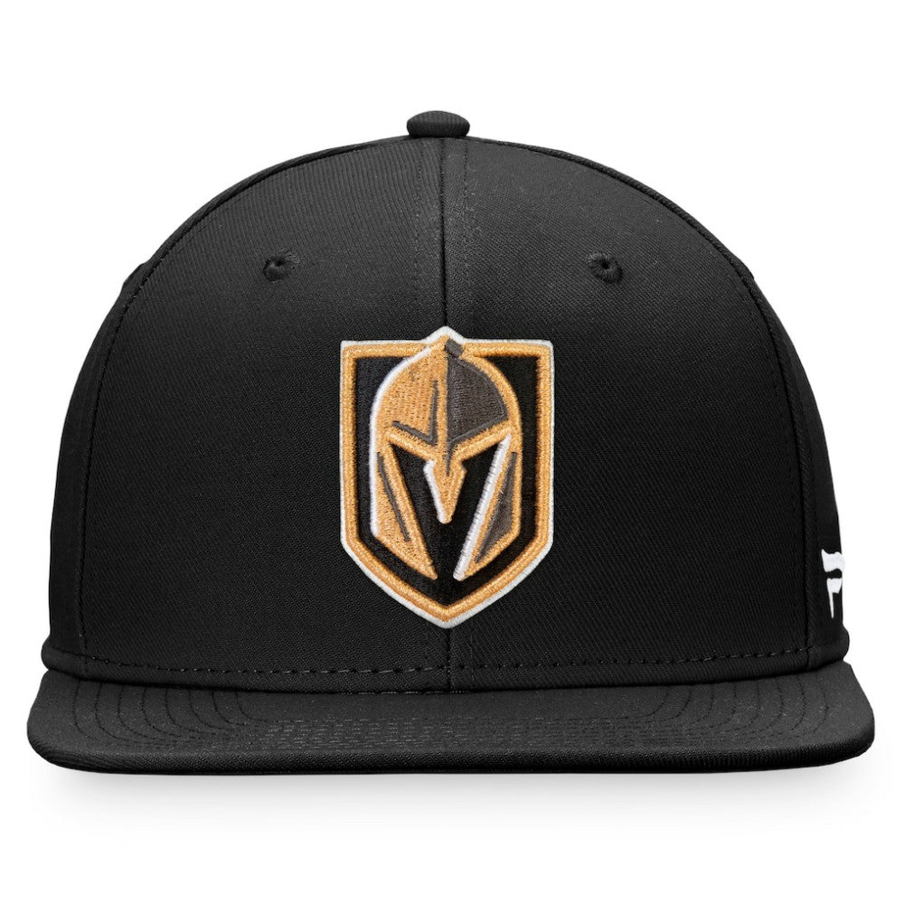 Vegas Golden Knights Fanatics Primary Logo Snapback Hat - Black - NHL 4197953