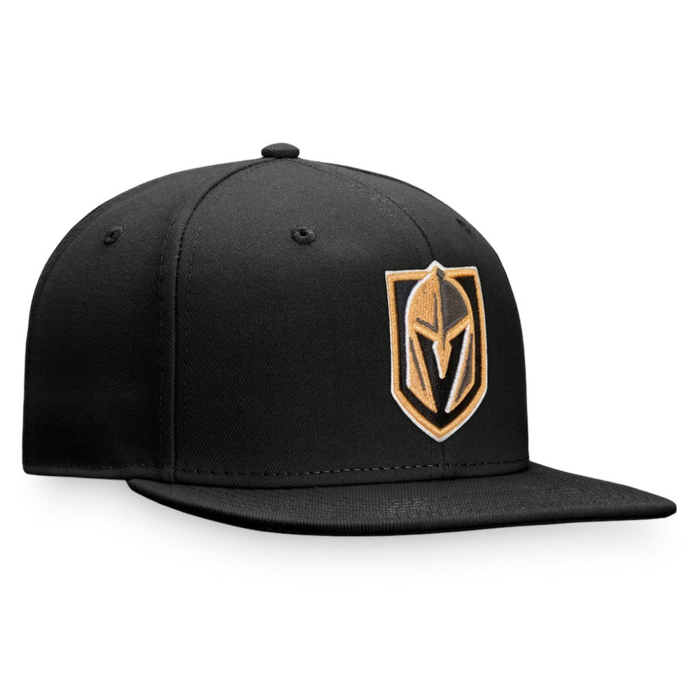 Vegas Golden Knights Fanatics Primary Logo Snapback Hat - Black - NHL 4197953