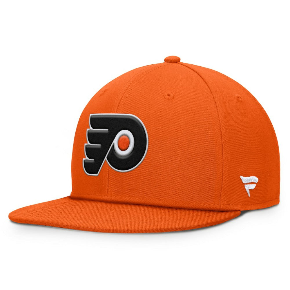 Philadelphia Flyers Fanatics Primary Logo Snapback Hat - Orange - NHL 4198000