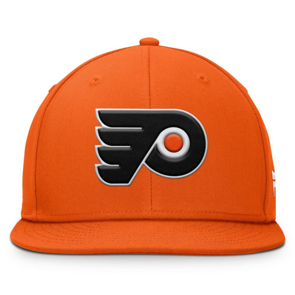 Philadelphia Flyers Fanatics Primary Logo Snapback Hat - Orange - NHL 4198000