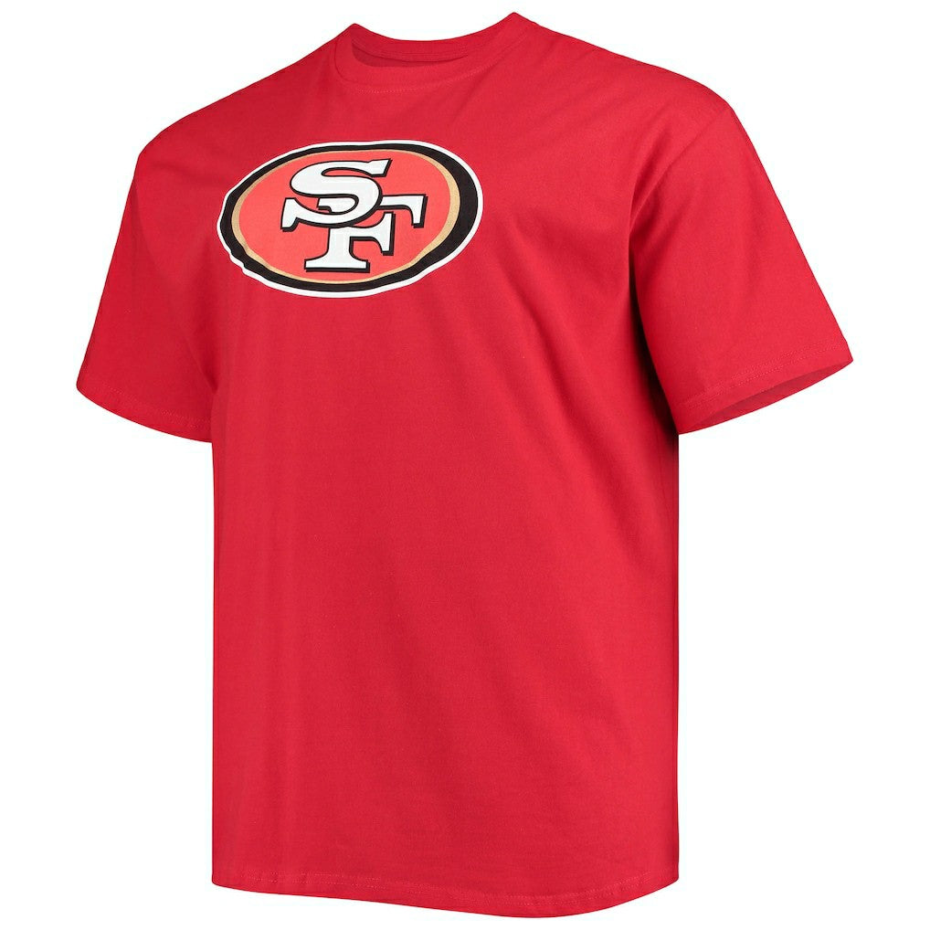 Fanatics George Kittle San Francisco 49ers Big & Tall Player Name & Number T-Shirt Scarlet
