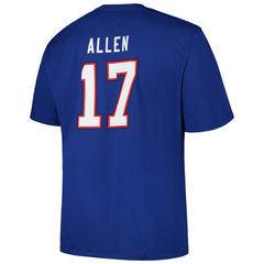 Fanatics Josh Allen Buffalo Bills Big & Tall Player Name & Number T-Shirt Royal