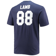 Fanatics CeeDee Lamb Dallas Cowboys Big & Tall Player Name & Number T-Shirt Navy