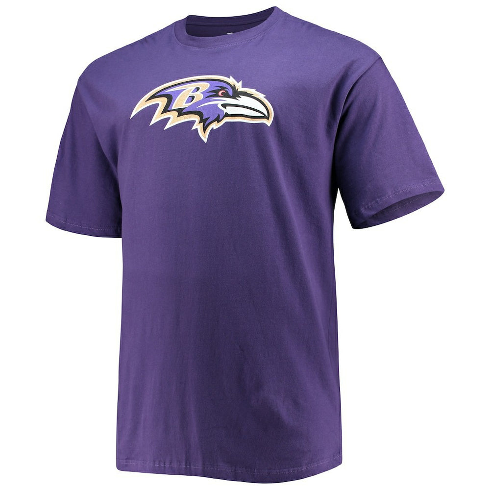 Fanatics Lamar Jackson Baltimore Ravens Big & Tall Player Name & Number T-Shirt Purple