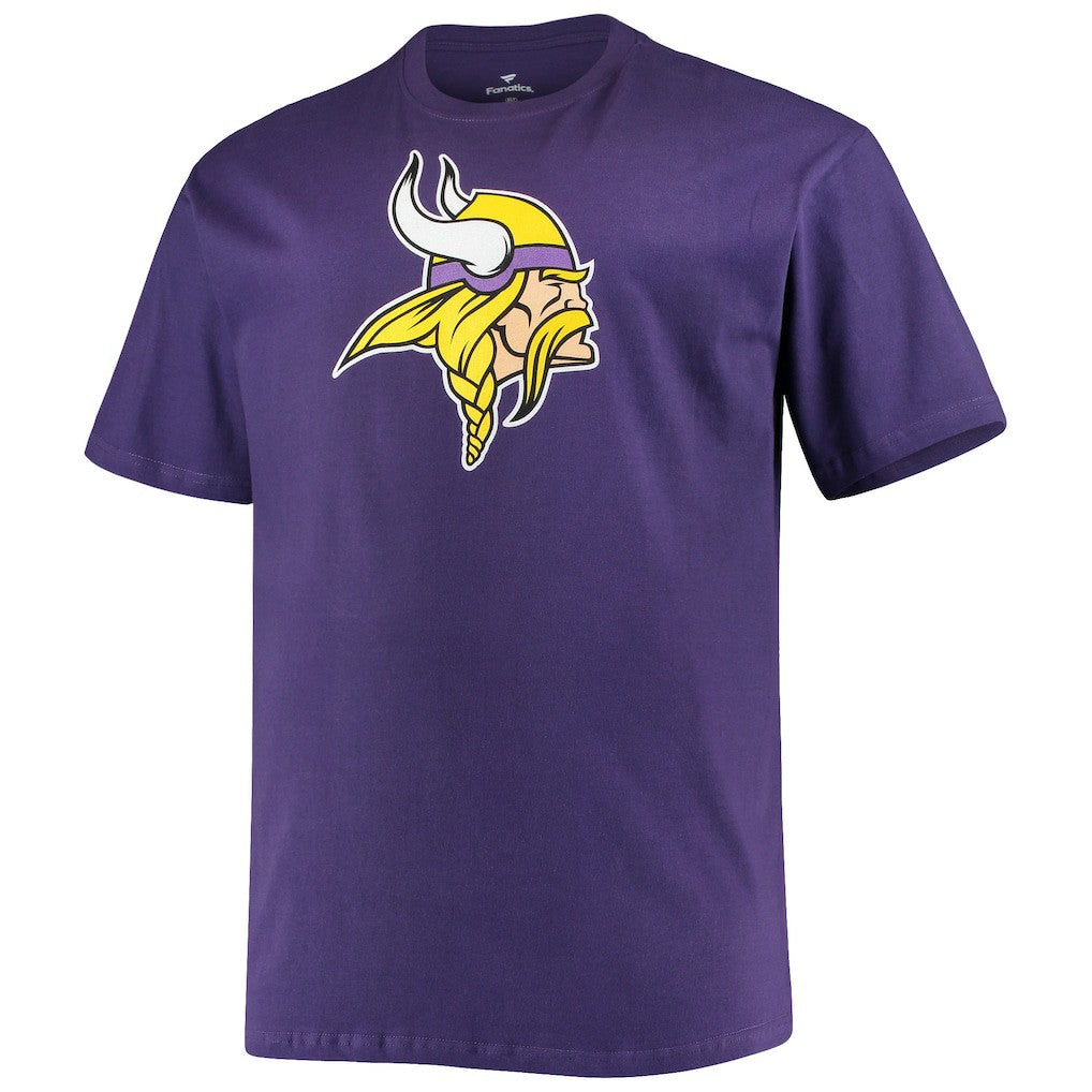 Fanatics Justin Jefferson Minnesota Vikings Big & Tall Player Name & Number T-Shirt Purple