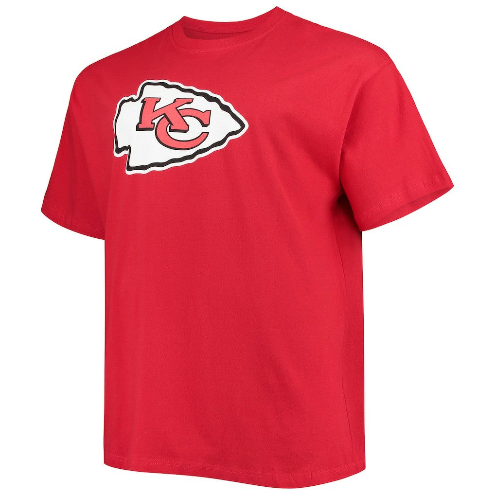 Fanatics Travis Kelce Kansas City Chiefs Big & Tall Player Name & Number T-Shirt Red