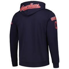 Cleveland Guardians Pro Standard Team Logo Pullover Hoodie - Navy - MLB Lifestyle
