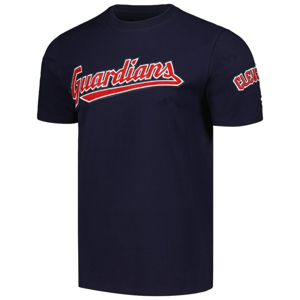 Cleveland Guardians Pro Standard Team Logo T-Shirt - Navy - MLB Lifestyle