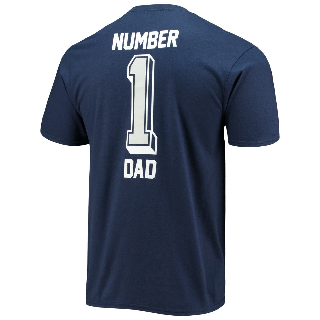 Fanatics Dallas Cowboys #1 Dad T-Shirt Navy