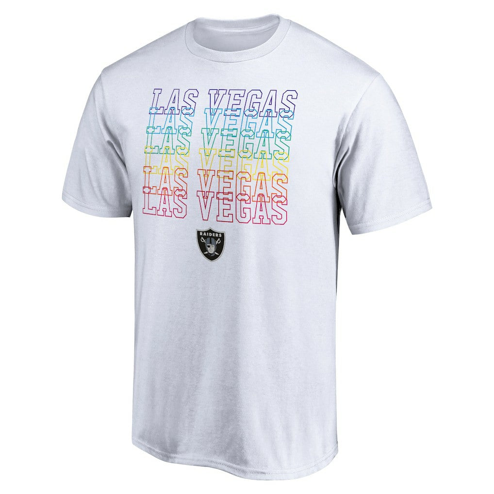 Fanatics Las Vegas Raiders City Pride T-Shirt White