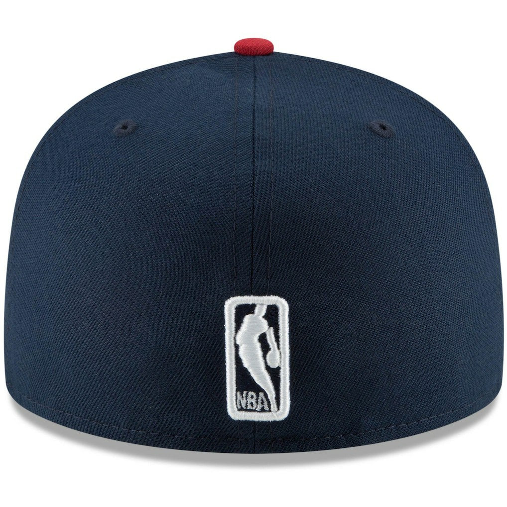 Denver Nuggets 2-Tone 59FIFTY Fitted Hat for sale Navy/Red | New Era outlet