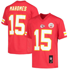 Patrick Mahomes Kansas City Chiefs Youth Replica Player Jersey Red