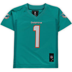 Tua Tagovailoa Miami Dolphins Preschool Replica Player Jersey Aqua