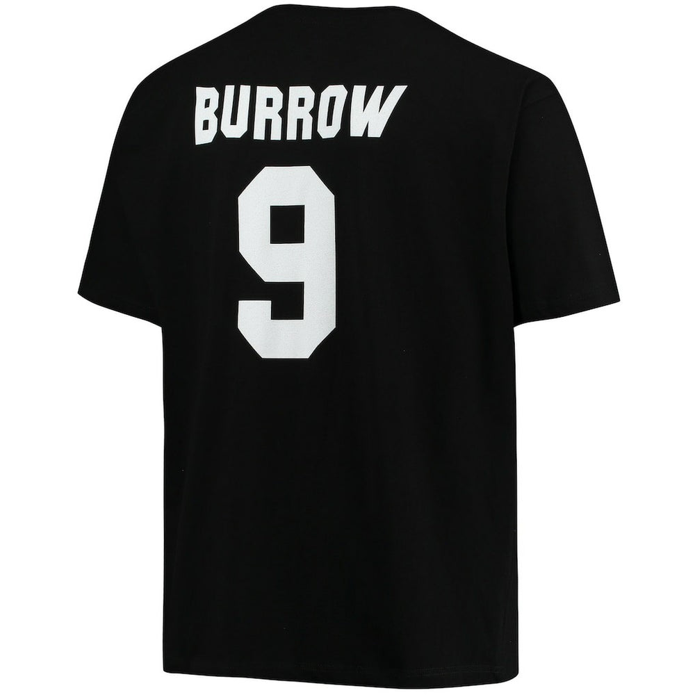 Fanatics Joe Burrow Cincinnati Bengals Big & Tall Player Name & Number T-Shirt Black