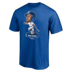 George Springer Toronto Blue Jays Bobblehead T-Shirt - Royal - MLB on Sale