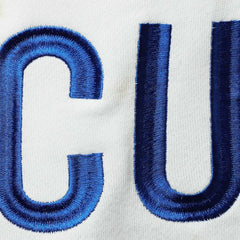 Chicago Cubs Mitchell & Ness Women's Color Block 2.0 Pullover Sweatshirt - Royal - Mitchell & Ness Sale
