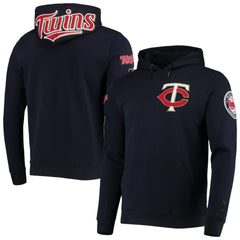 Minnesota Twins Pro Standard Team Logo Pullover Hoodie - Navy - MLB Sale