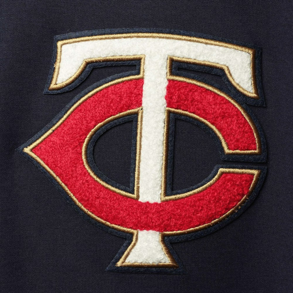 Minnesota Twins Pro Standard Team Logo Pullover Hoodie - Navy - MLB Sale