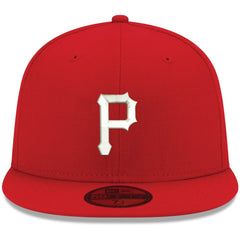 Pittsburgh Pirates New Era White Logo 59FIFTY Fitted Hat - Red - New Era Sale
