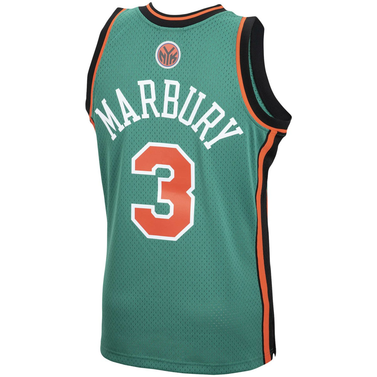 Stephon Marbury New York Knicks 2006/07 Hardwood Classics Swingman Jersey Green | Mitchell & Ness online