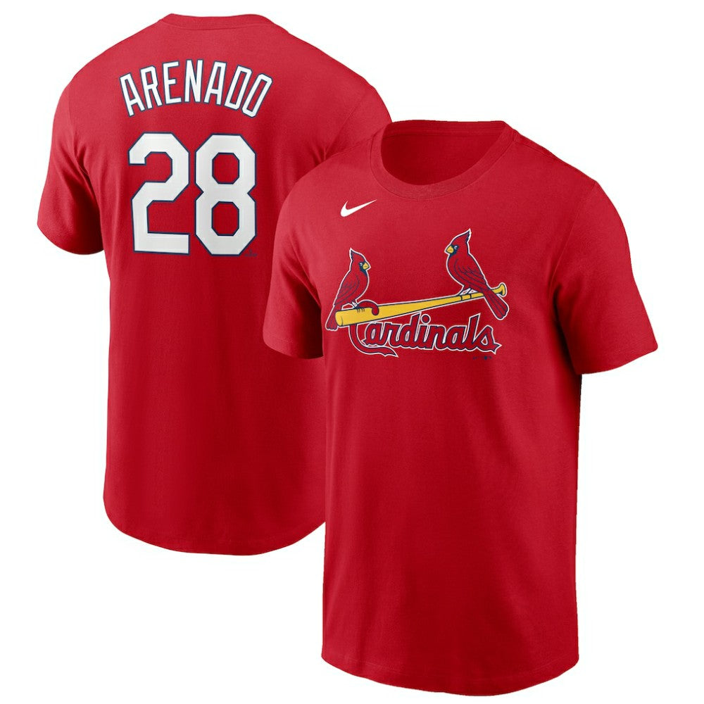 Nolan Arenado St. Louis Cardinals Nike Name & Number T-Shirt - Red - Nike Lifestyle