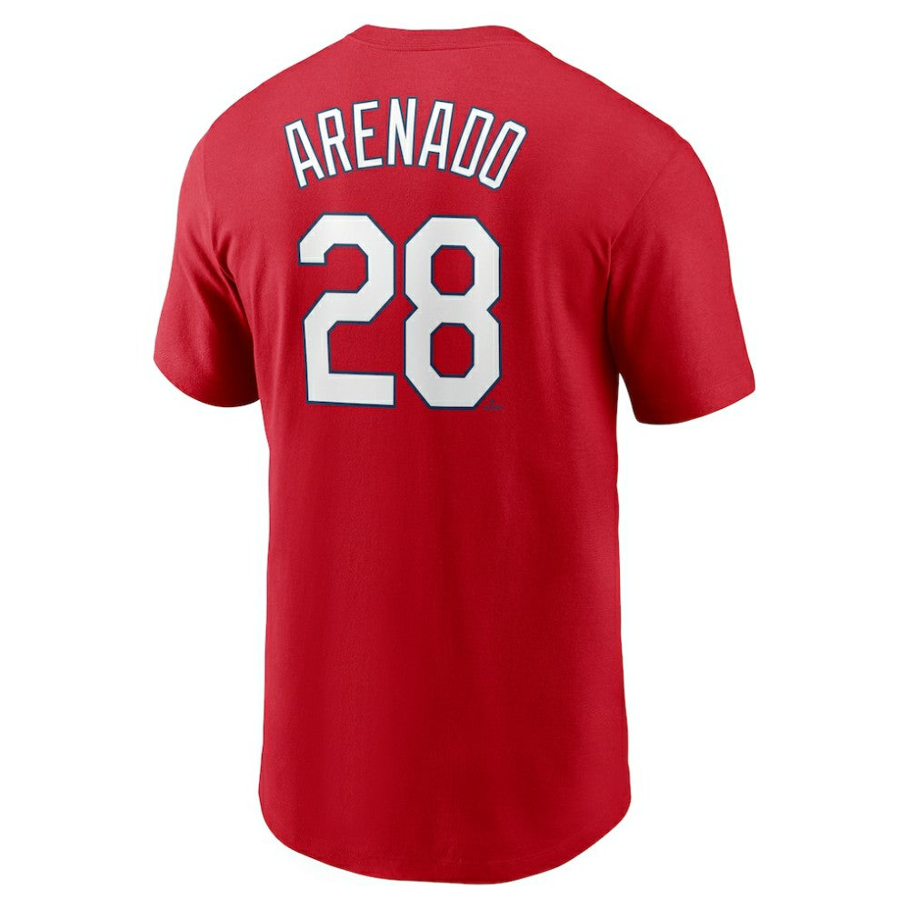 Nolan Arenado St. Louis Cardinals Nike Name & Number T-Shirt - Red - Nike Lifestyle