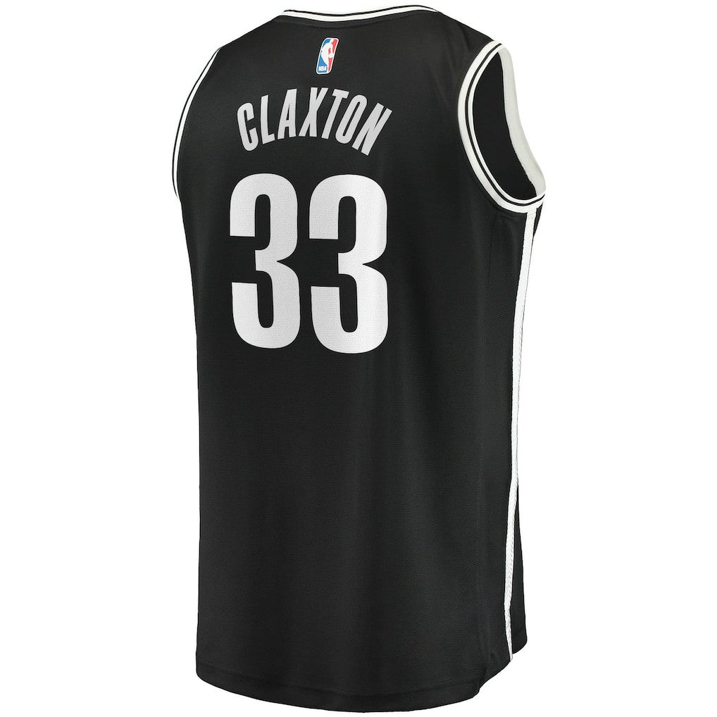 Nicolas Claxton Brooklyn Nets Fast Break Replica Jersey Icon Edition Black | Fanatics Near Me