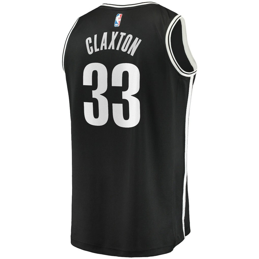 Nicolas Claxton Brooklyn Nets Fast Break Replica Jersey Icon Edition Black | Fanatics Near Me