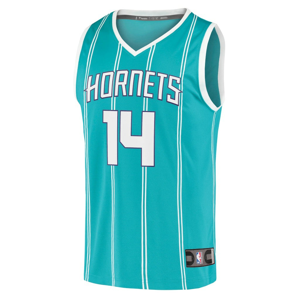 Nick Richards Charlotte Hornets Fast Break Replica Jersey Icon Edition Teal | Fanatics Near Me