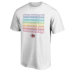 Cincinnati Reds City Pride T-Shirt - White - MLB on Sale