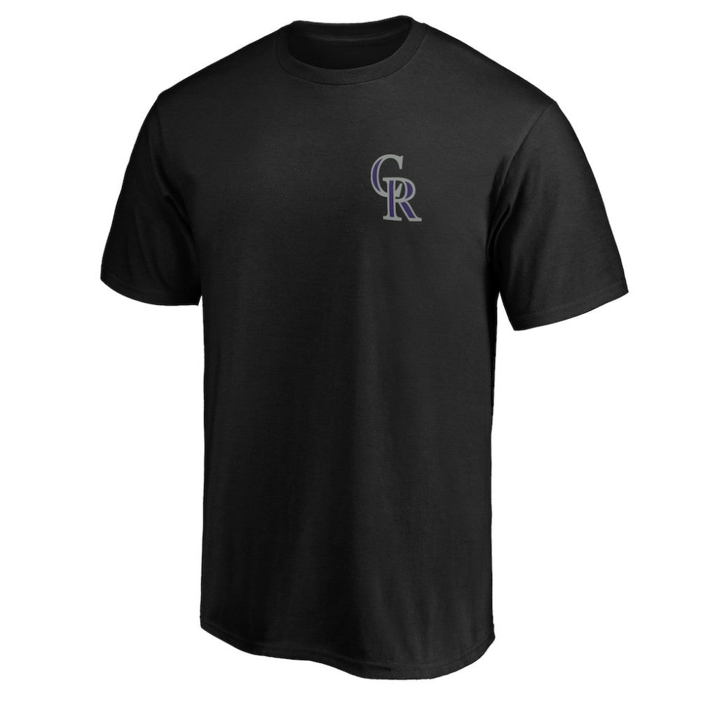Colorado Rockies Number One Dad T-Shirt - Black - MLB Sale